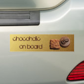 chocoholic an Bord Autoaufkleber (Auf Auto)