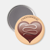 CHOCOHOLIC MAGNET (Vorderseite/Rückseite)
