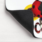 Chocoholic Marienkäfer - "got Schokolade?" Entwurf Mousepad (Ecke)