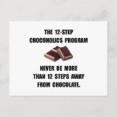 Chocoholics Postkarte (Vorderseite)