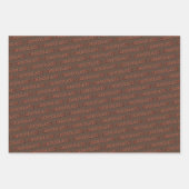Chocoladen-Geschenk nach Maß Geschenkpapier Set (Vorderseite)