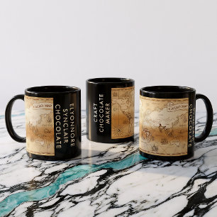 Chocoladenhersteller Custom Craft Vintage-Kakaokar Tasse