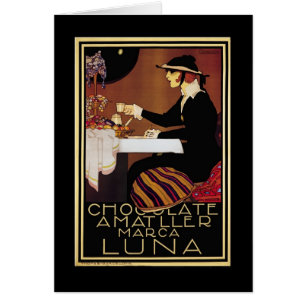 Chocolat Amatller Frau