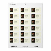 Chocolat Amatller Marc Luna Adressaufkleber (Vorne)