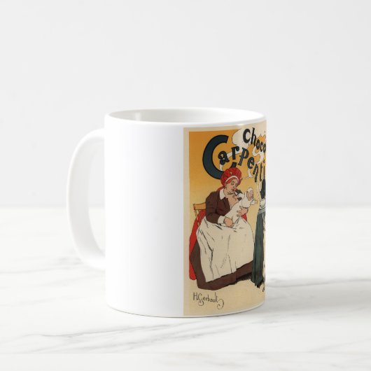Chocolat Carpentier Kaffeetasse (Vorderseite Links)