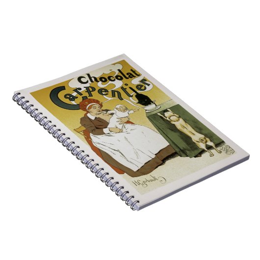 Chocolat Carpentier Notizblock (Rechte Seite)