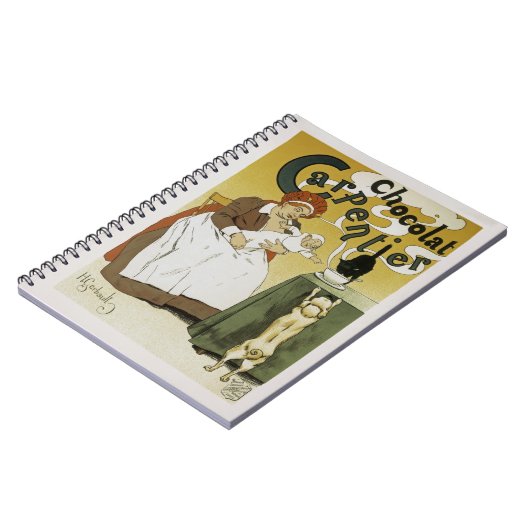 Chocolat Carpentier Notizblock (Linke Seite)