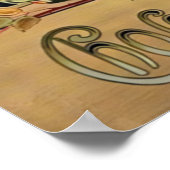 Chocolat Charpentier von Louis Theophile Poster (Ecke)