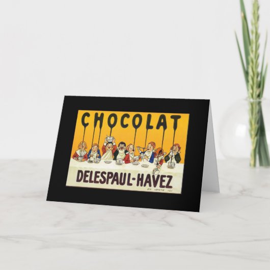 Chocolat Delespaul Havez Karte (Vorderseite)