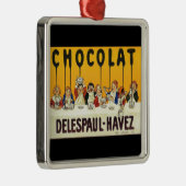 Chocolat Delespaul Havez Ornament Aus Metall (Rechts)