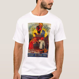 Chocolat du Sport Vintage PosterEurope T-Shirt