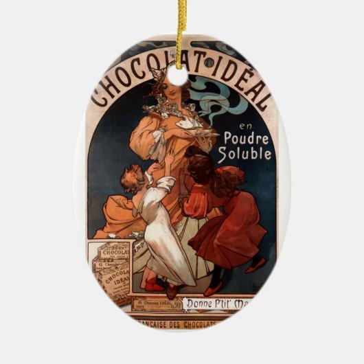 Chocolat Ideal Keramikornament (Vorne)