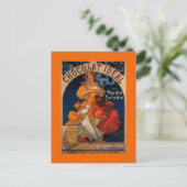 Chocolat Ideal Vintag PosterEurope Postkarte (Stehend Vorderseite)