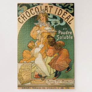 Chocolat Idéal von Alphonse Mucha Puzzle
