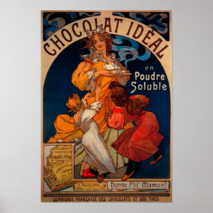 Chocolat ideales Vintages PosterEurope Poster