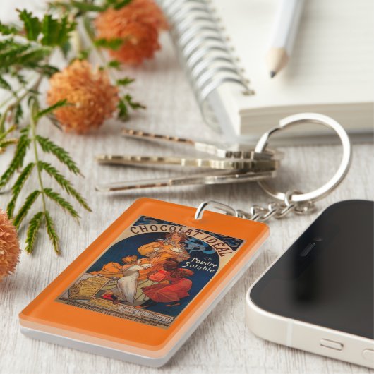 Chocolat ideales Vintages PosterEurope Schlüsselanhänger (Vorderseite rechts)