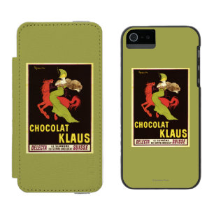 Chocolat Klaus Anzeige-Plakat Incipio Watson™ iPhone 5 Geldbörsen Hülle