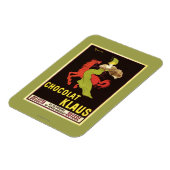Chocolat Klaus Werbeplakat Magnet (Linke Seite)