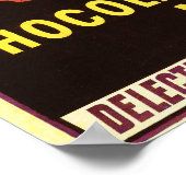 Chocolat Klaus Werbeplakat Poster (Ecke)