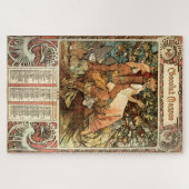 Chocolat Masson von Alphonse Mucha Puzzle (Horizontal)