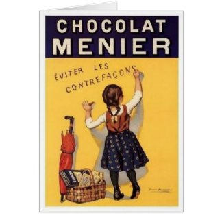 chocolat menier Anzeige