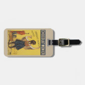 Chocolat Menier Little Girl Wall Gepäckanhänger (Vorderseite horizontal)