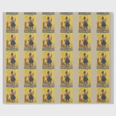 Chocolat Menier Little Girl Wall Geschenkpapier (Flach)