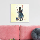 Chocolat Menier Little Girl Wall Leinwanddruck (Insitu (Wohnzimmer))