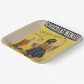 Chocolat Menier Little Girl Wall Pappteller (Gewinkelt)