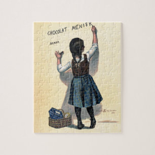 Chocolat Menier Little Girl Wall Puzzle