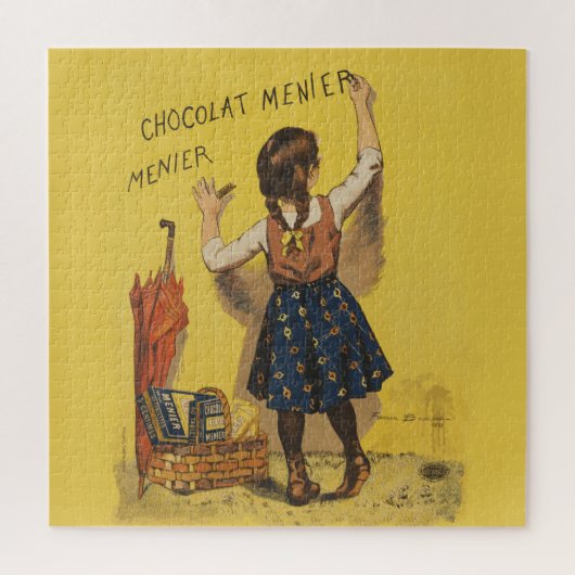 Chocolat Menier Little Girl Wall Puzzle (Vertikal)