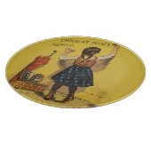 Chocolat Menier Little Girl Wall Schneidebrett (Ecke)