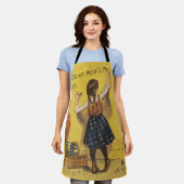 Chocolat Menier Little Girl Wall Schürze (Getragen)