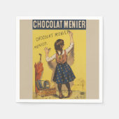 Chocolat Menier Little Girl Wall Serviette (Vorderseite)