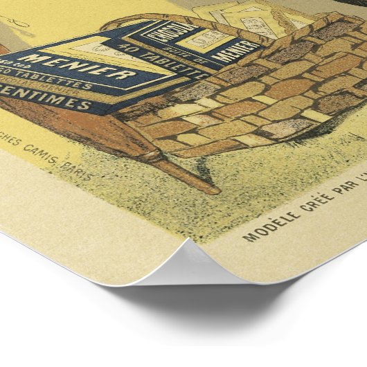 Chocolat Menier Poster (Ecke)