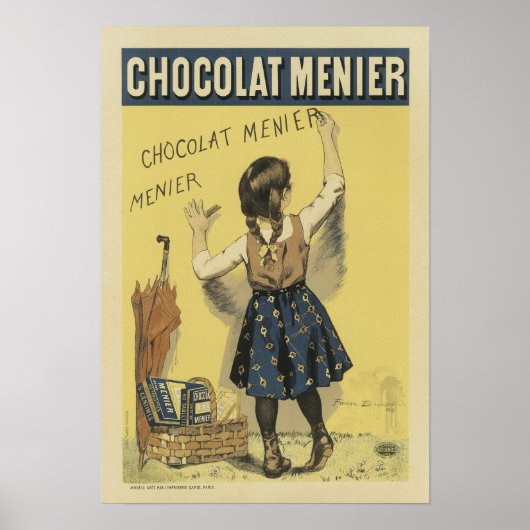 Chocolat Menier Poster (Vorne)