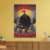 Chocolat Suchard Vintag PosterEurope Leinwanddruck (Insitu (Wohnzimmer))