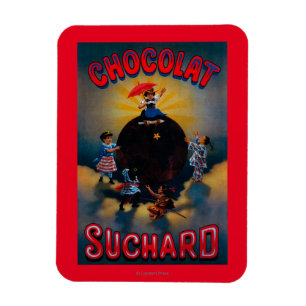 Chocolat Suchard Vintages PosterEurope Magnet