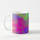"Chocolate Airlines" abstract art coffee mug Kaffeetasse (Links)
