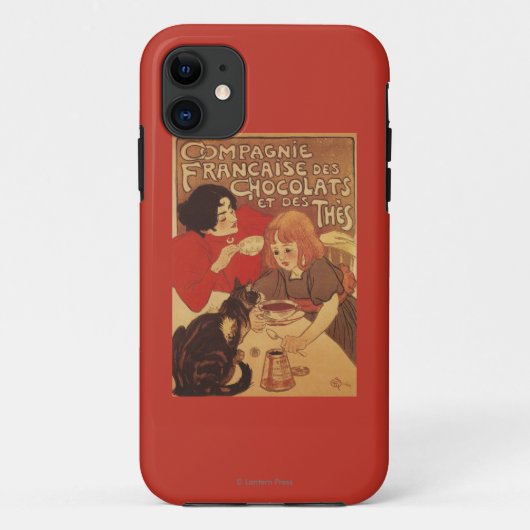 Chocolate and Tea Co Mutter und Tochter Case-Mate iPhone Hülle (Rückseite)