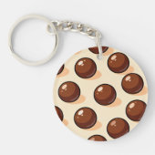 Chocolate Ball Candy Keychain Schlüsselanhänger (Vorderseite)