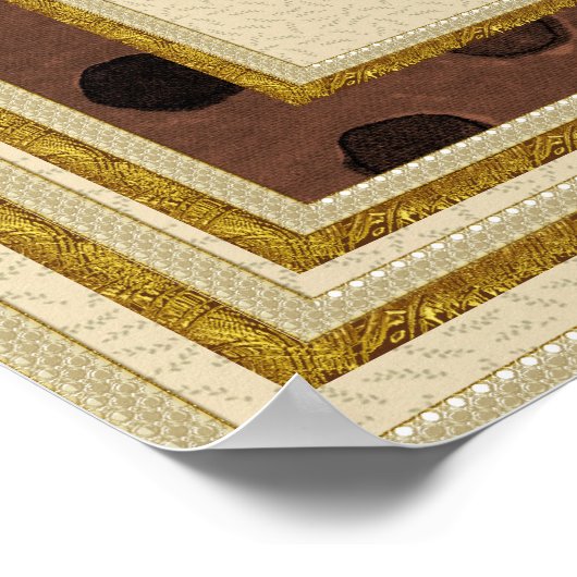 Chocolate Bird Poster (Ecke)