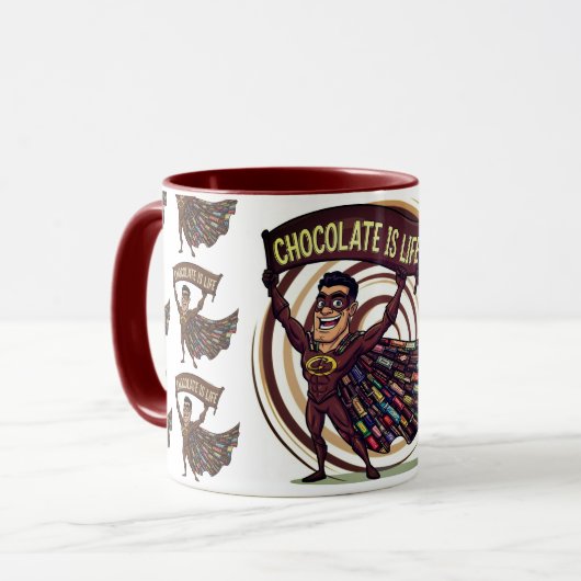Chocolate Bliss Mug Tasse (Vorderseite Links)