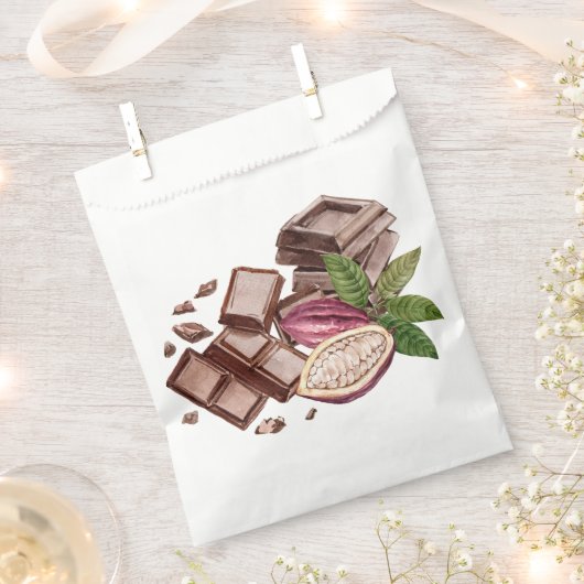 Chocolate Bouquet Geschenktütchen (Ausgeschnitten)