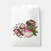 Chocolate Bouquet Geschenktütchen (Vorderseite)