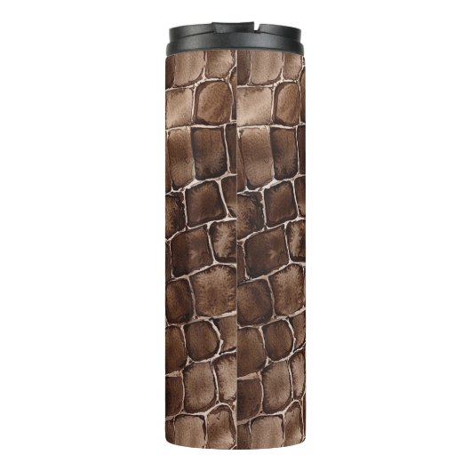 Chocolate Brown Candy Thermosbecher (Rückseite)