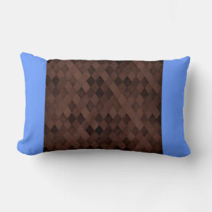 Chocolate Brown Diamonds Lendenkissen