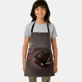 Chocolate Brownie Illustration Schürze (Insitu)