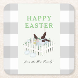 Chocolate Bunnies Eier Osterpapier Untersetzer