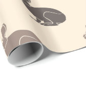 Chocolate Bunnies Geschenkpapier (Rolleneckpunkt)